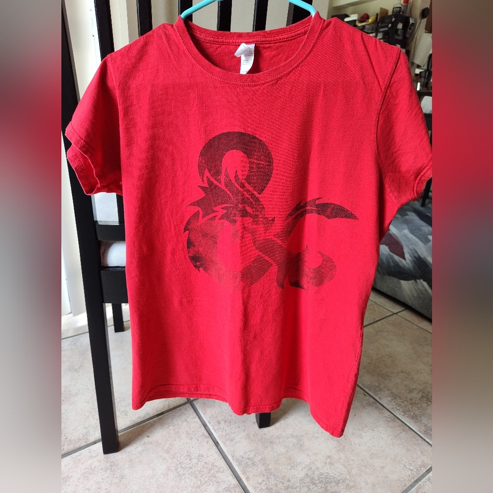 Dungeons & Dragons Decal Ladies Tee